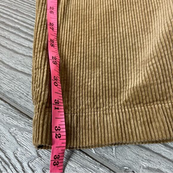 Aspesi corduroy straight leg trouser pants brown sz 46 - Picture 3 of 8